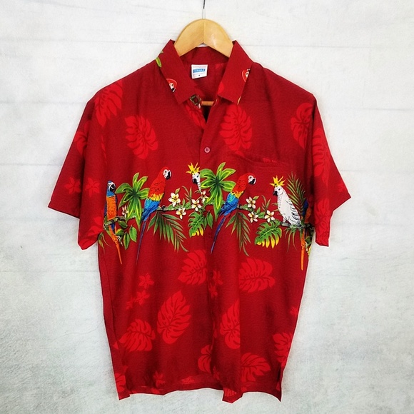 Fashque Other - NWT Fashque – Men’s silky tropical shirt – M